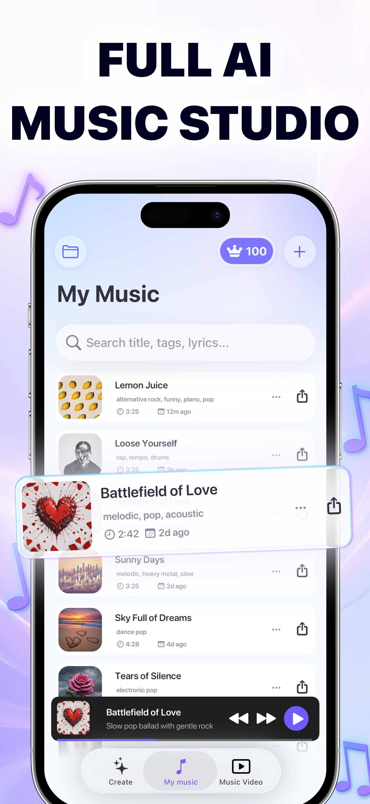 AI Music - Generator screenshot 3