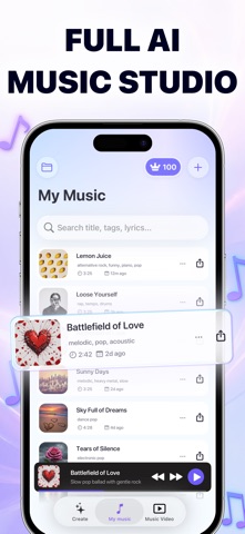 AI Music - Generator screenshot