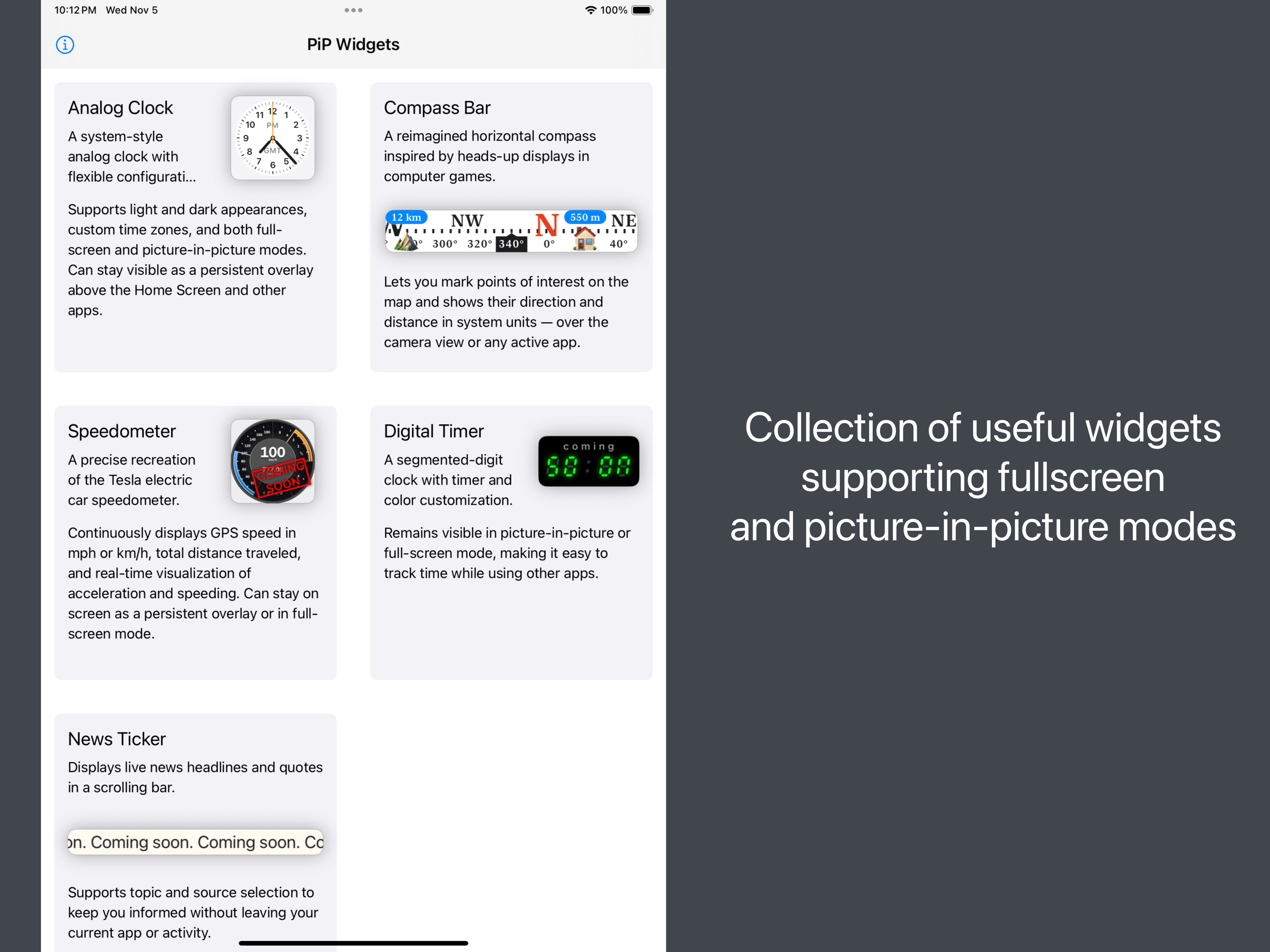 PiP Widgets screenshot 8