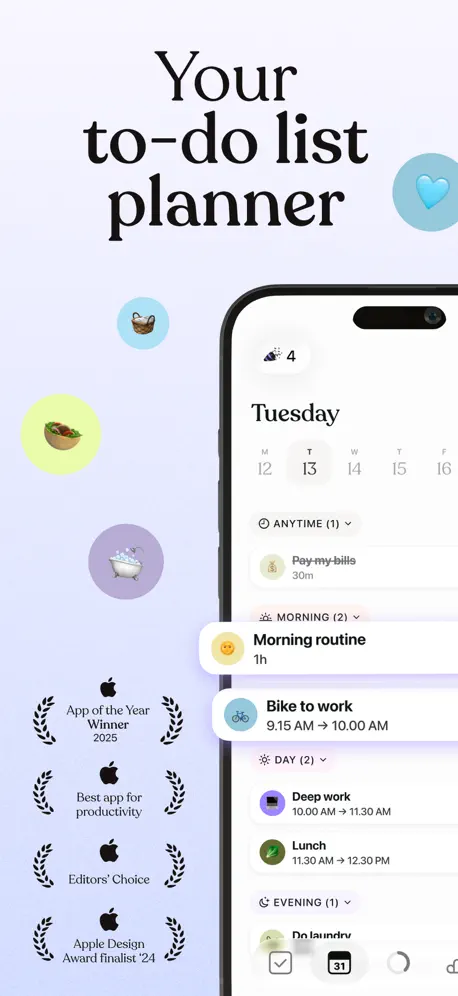Tiimo: To-Do List Planner screenshot 1 of 6