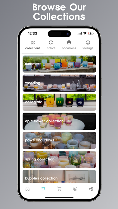 glassybaby Screenshot