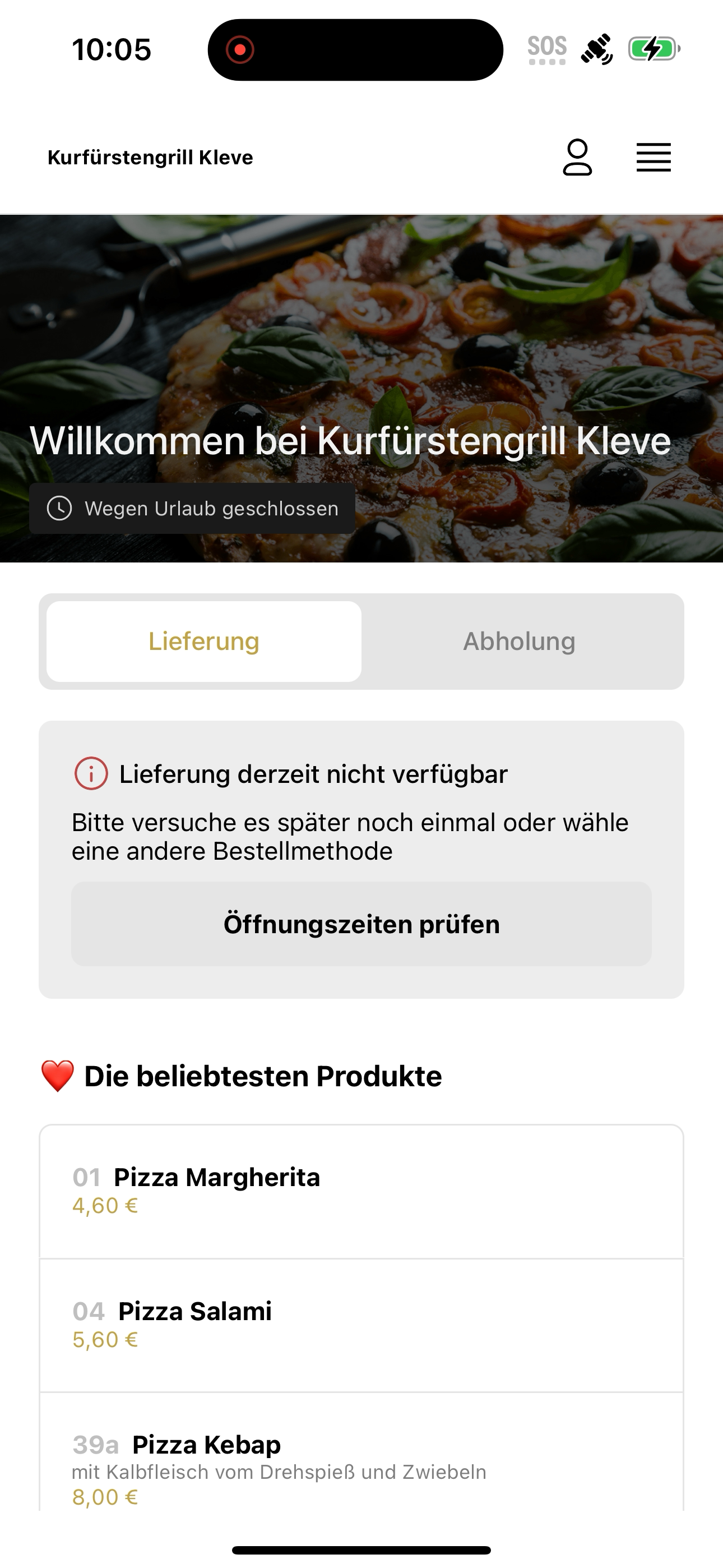 Kurfürstengrill Kleve screenshot 3