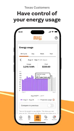 Direct Energy Account Manager screenshot 2