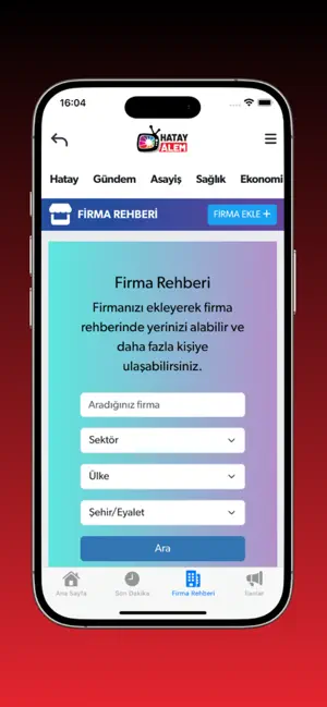Hatay Alem iPhone screenshot 3