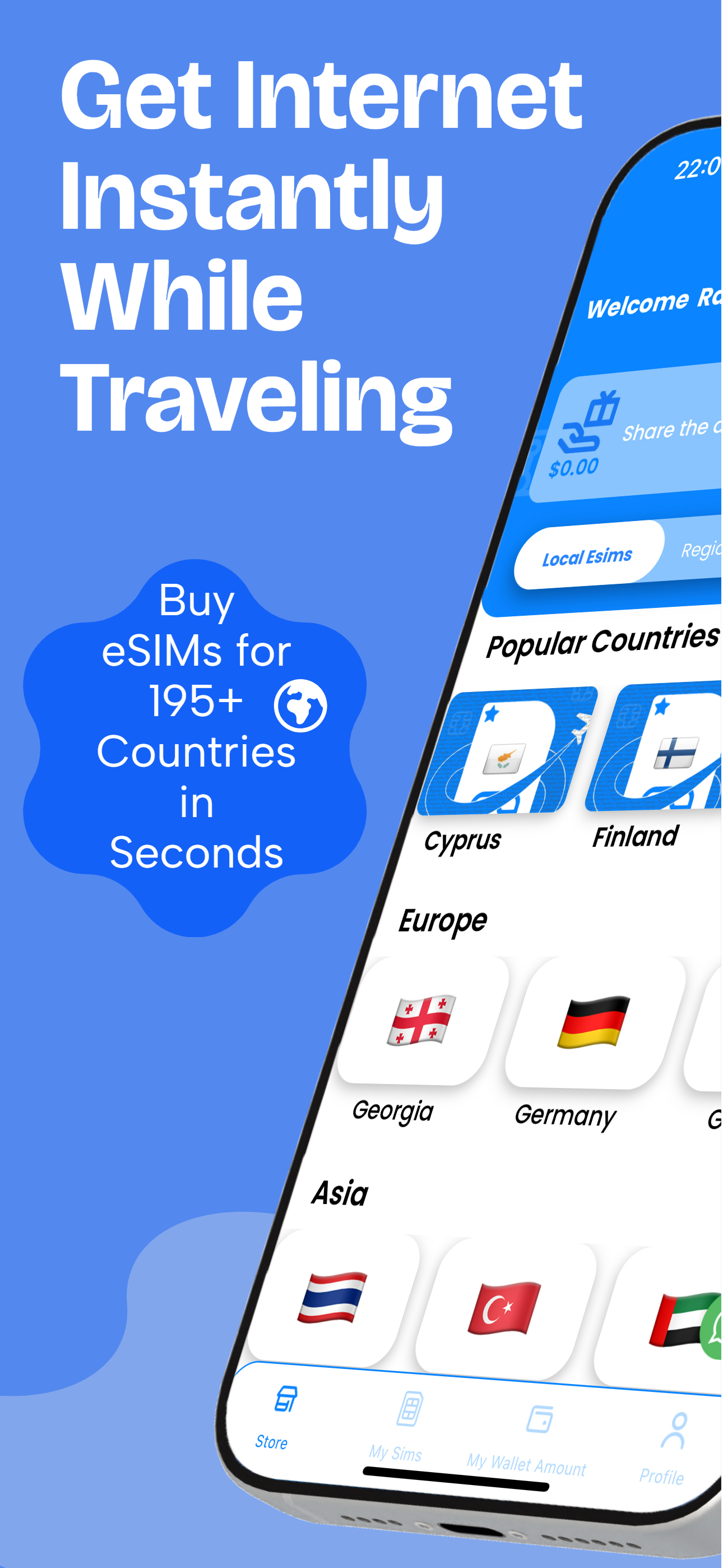 BYSIM: Travel eSIM & Data