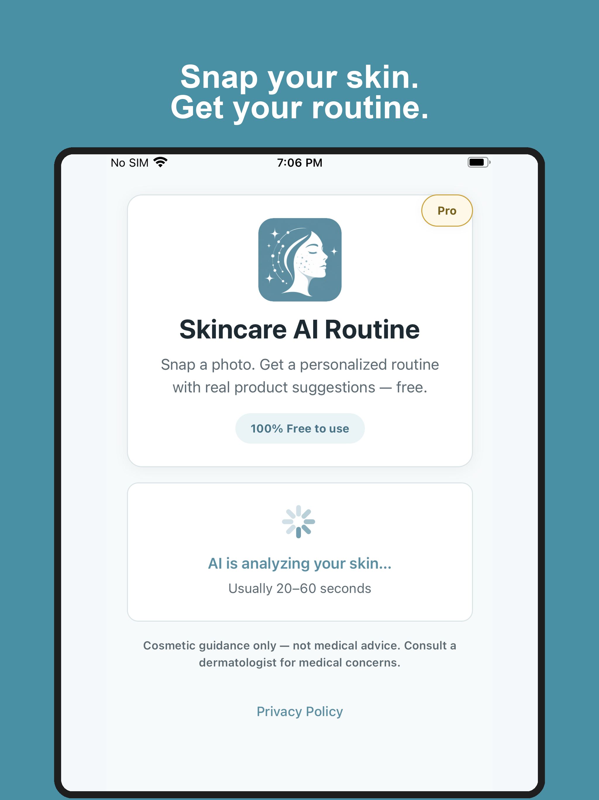 Skincare AI Routine screenshot 4