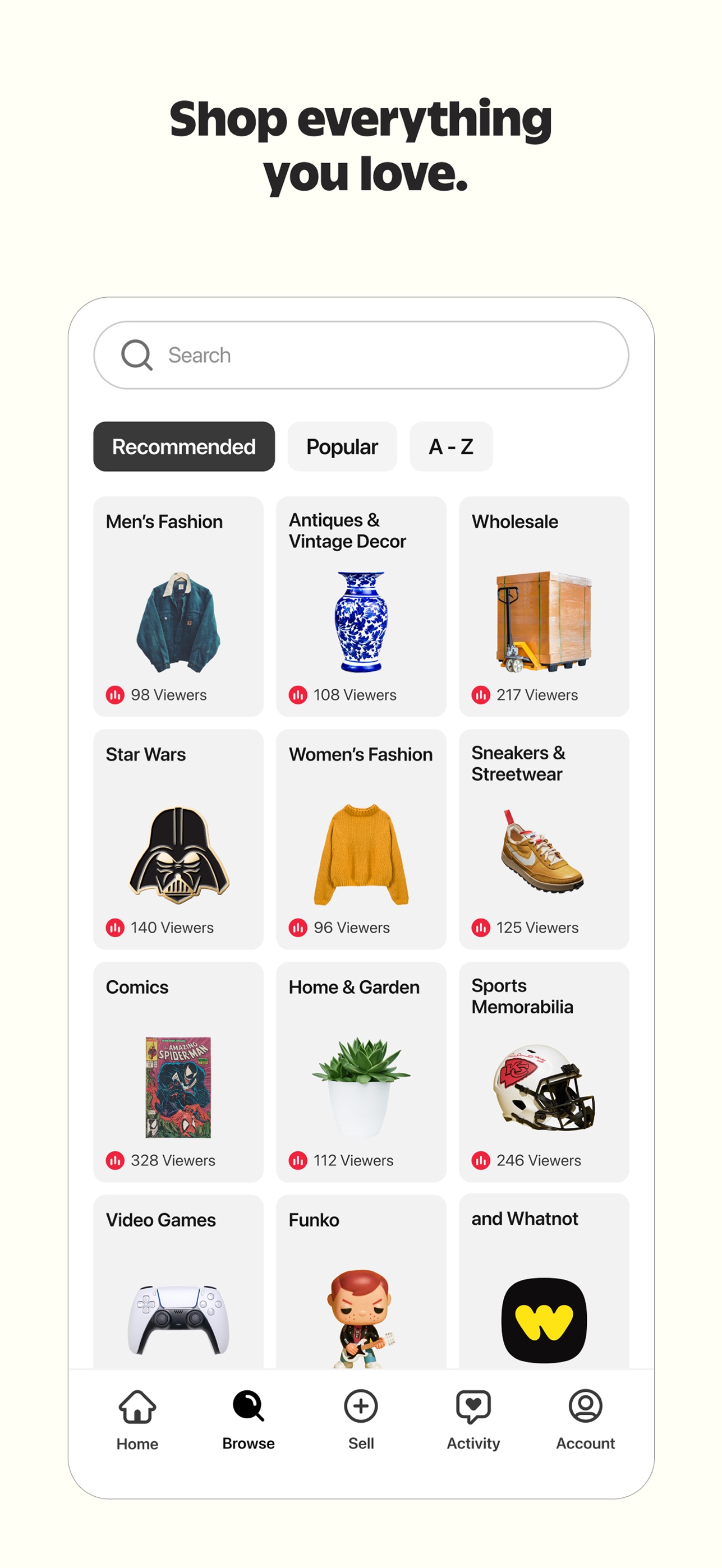 Whatnot: Shop, Sell, Connect screenshot 2