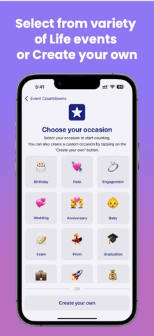 Day Tracker-Life Event Counter iPhone screenshot