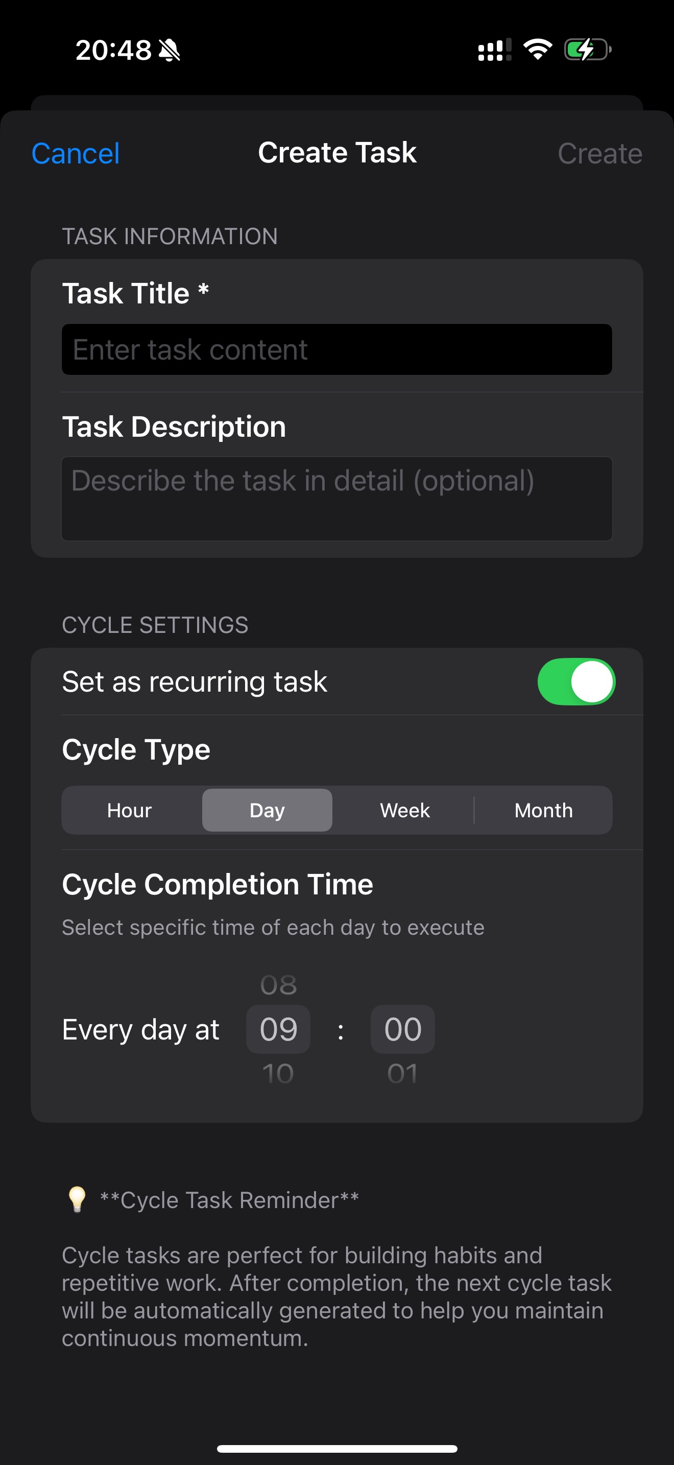 Focus: One Goal at a Time screenshot 5