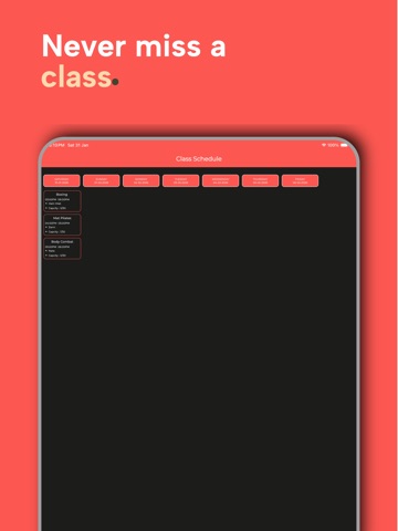 Go Fitness Gym iPad screenshot