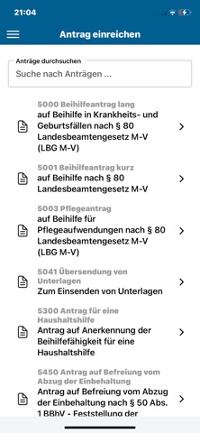 Beihilfe-MV screenshot