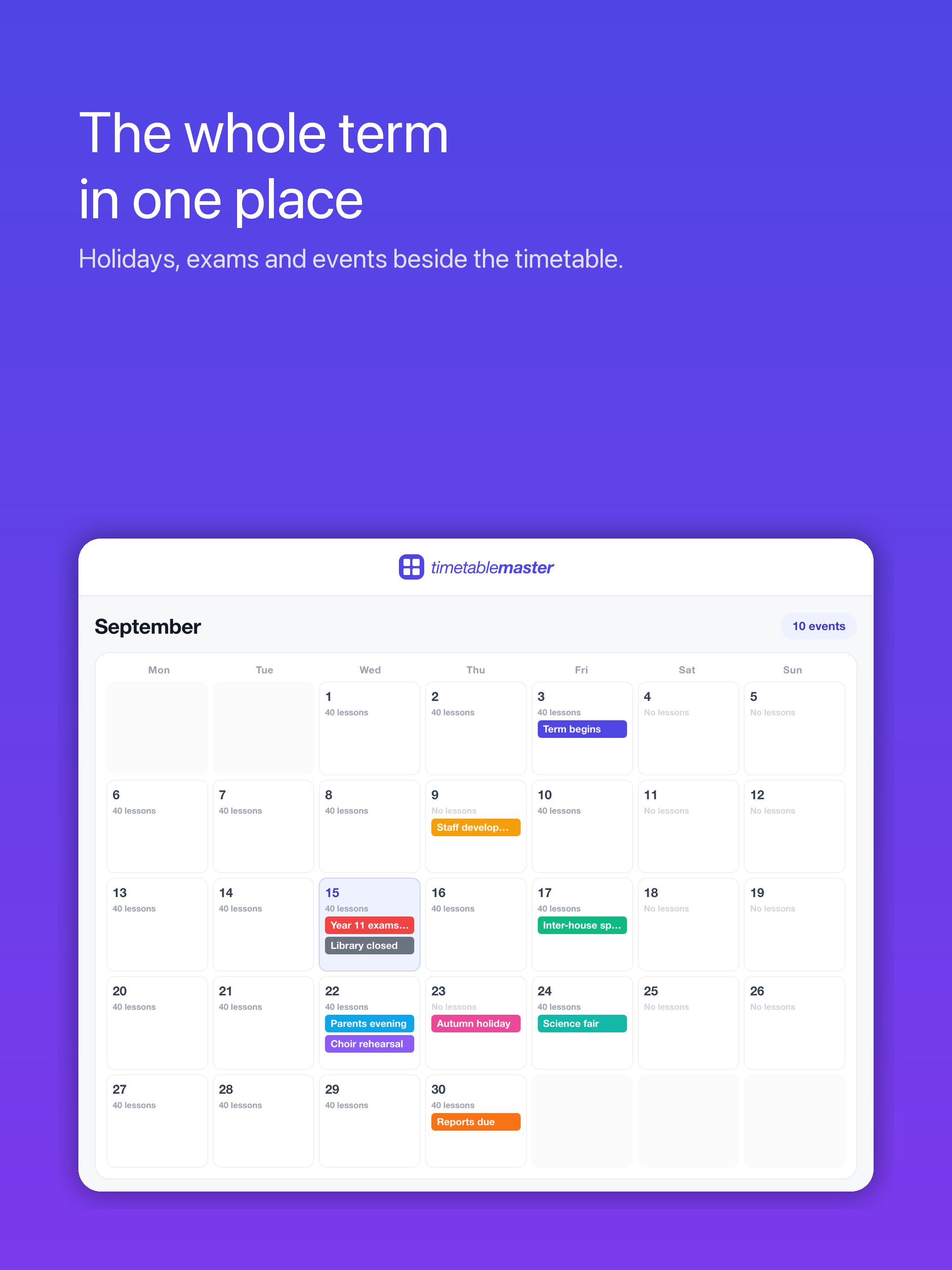 TimetableMaster AI screenshot 9
