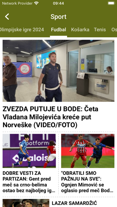 Večernje Novosti Screenshot