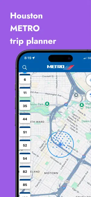 RideMETRO screenshot 1