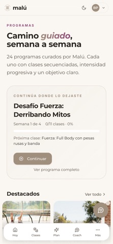 Malú Pérez App screenshot