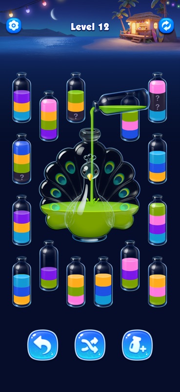 Water Sort! 3D Color Match Puz screenshot 1