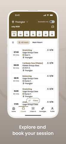 The Asana Club iPhone screenshot 2