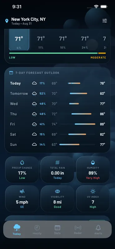 WeatherOS by OTP screenshot 3 of 4