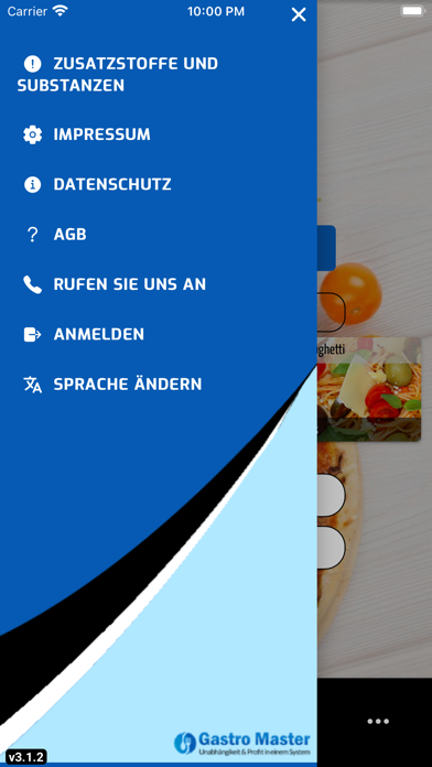 Gastro Master App Screenshot