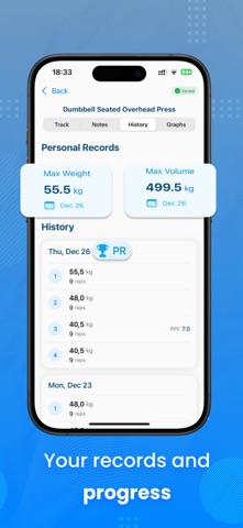 Capua Powerlifting app Screenshot 8 of 8
