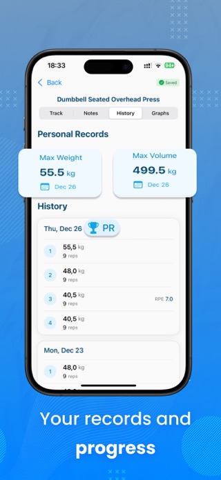 Capua Powerlifting app Screenshot 8 of 8