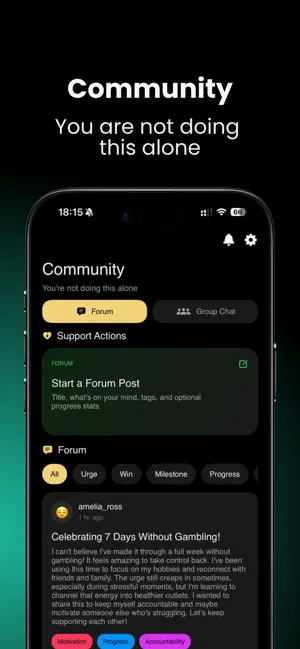 QuitBet - Quit Gambling Now screenshot 4