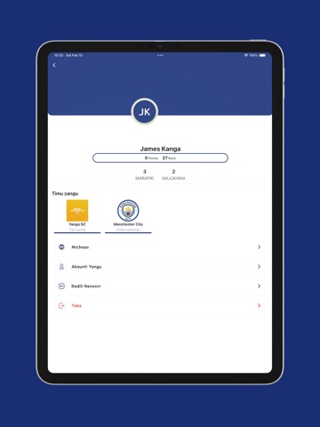 SodoApp iPad screenshot