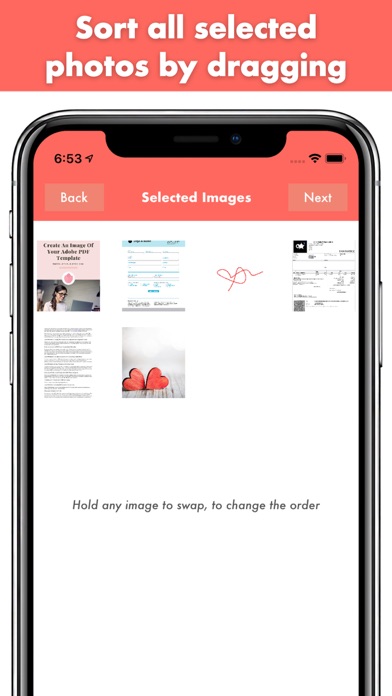 Photo to PDF converter - maker Screenshot