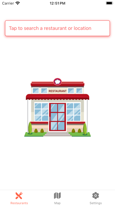 Restaurant Menu Explorer Screenshot