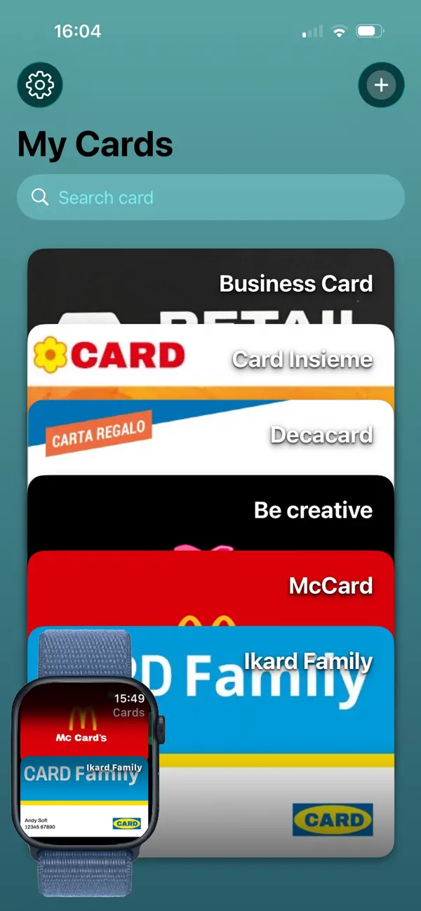 Screenshot #1 pour Fidelio: Wallet Pro