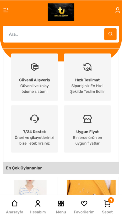 Toptan Ürün Screenshot