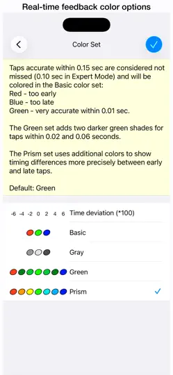 Capture d'écran de Rhythm Sight Reading Trainer sur iPhone 4
