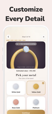 Engagement Ring Try On Design Screenshot 3 of 5
