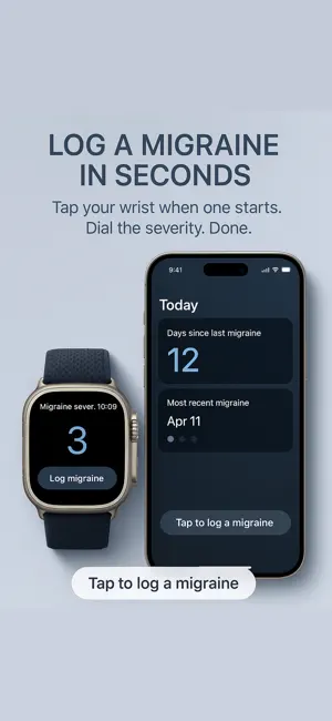 Hushlo — Migraine Tracker screenshot 1