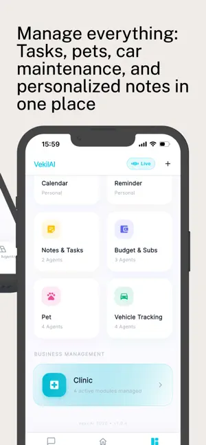 VekilAI: AI Life Manager screenshot 4