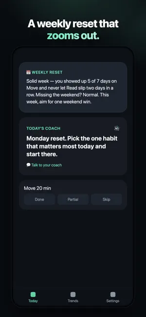 Cadence: AI Habit Coach screenshot 3