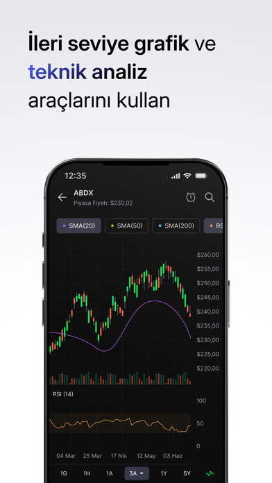 Midas: Borsa Hisse Alım Satım iPhone screenshot 8 - Finance app