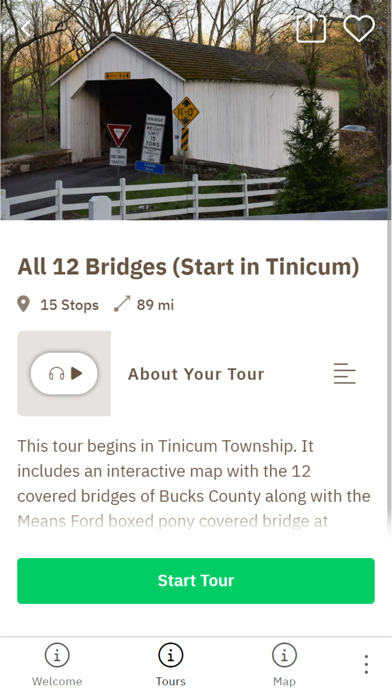 Bucks County Covered Bridges Screenshot