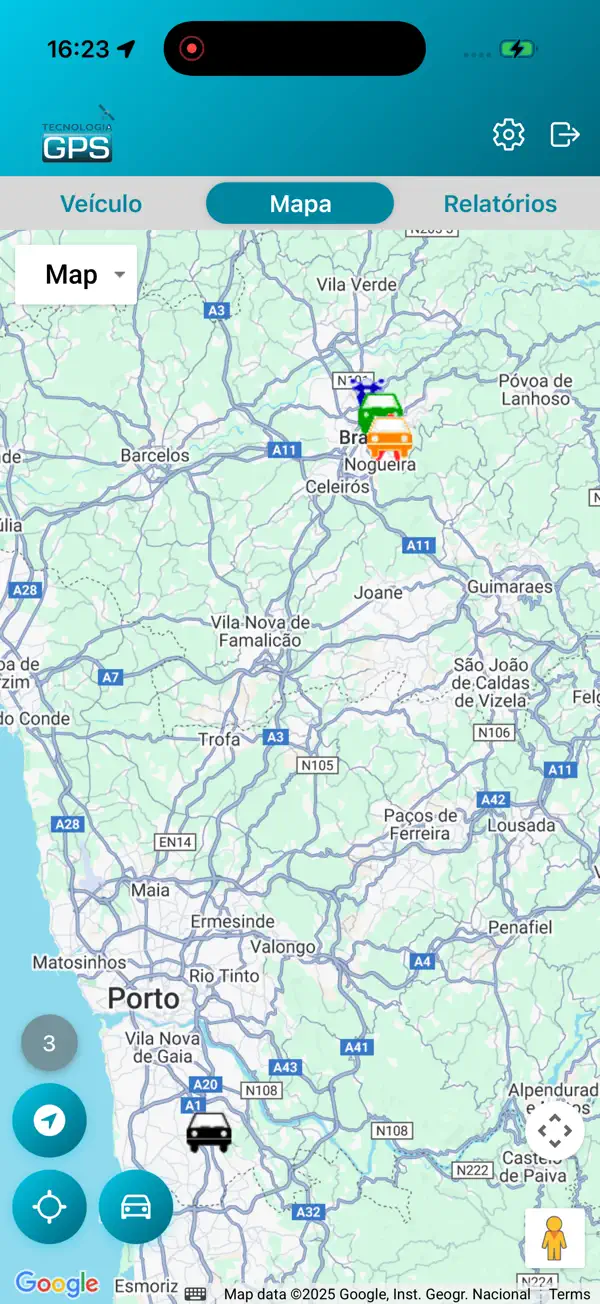Screenshot #2 pour TecGPS Rastreamento