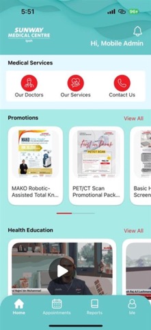 Sunway Medical Ipoh screenshot