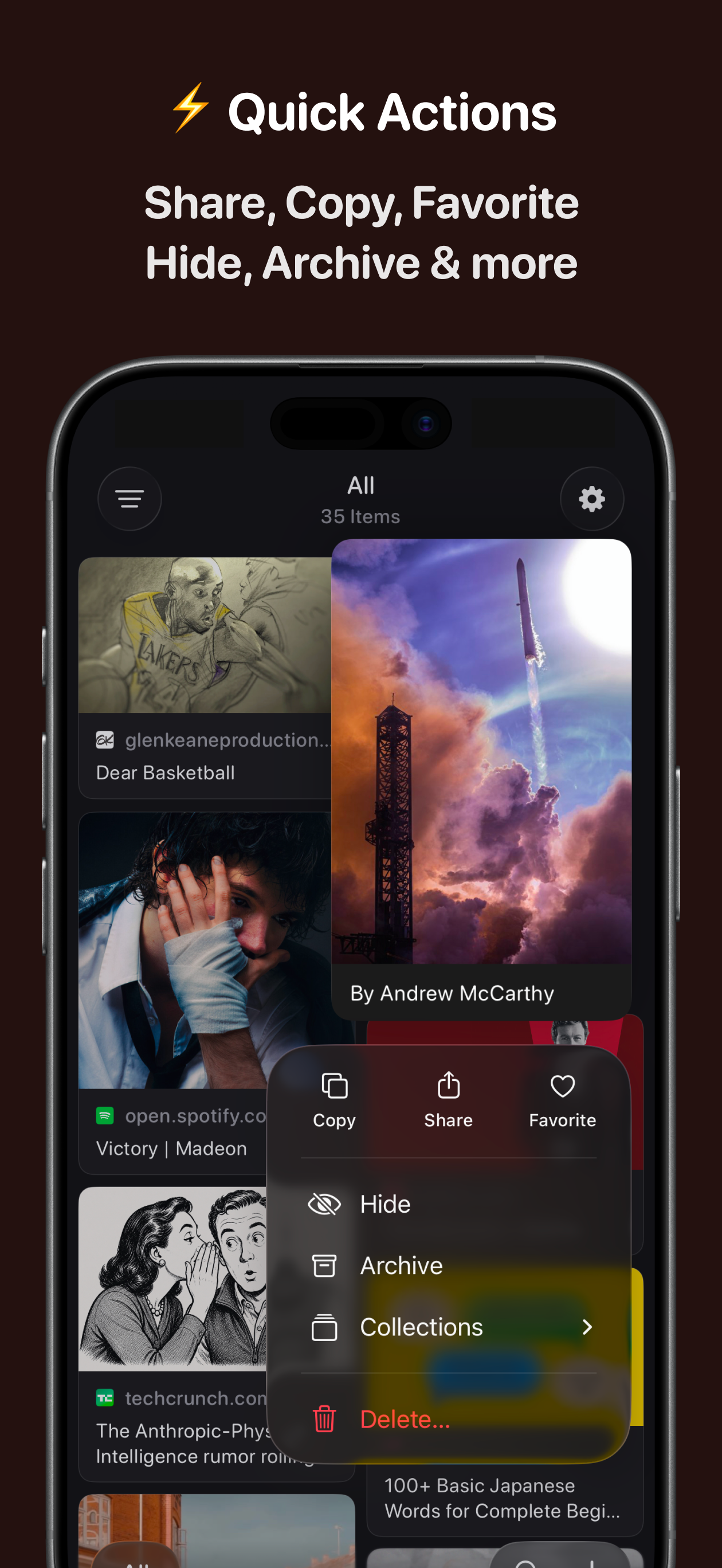 Nutbox: bookmarks, screenshots screenshot 3