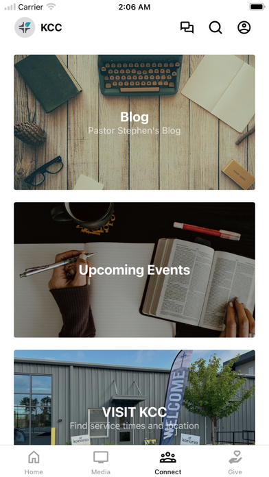 Koinonia Calvary Chapel Screenshot
