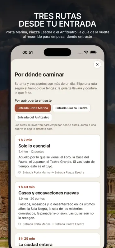 Tessera: audioguia de Pompeia screenshot 3 of 10