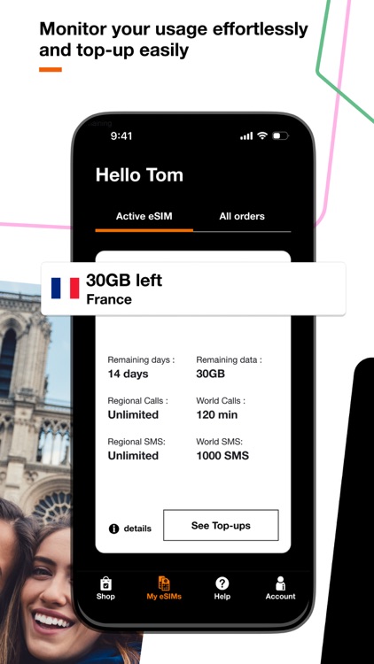 Orange Travel - World eSIMs screenshot-3