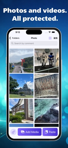 Lock Photos with Face ID iPhone screenshot