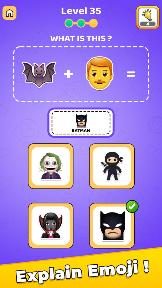 #3. Guess Emoji Puzzle (iOS) By: Hiren Gabani