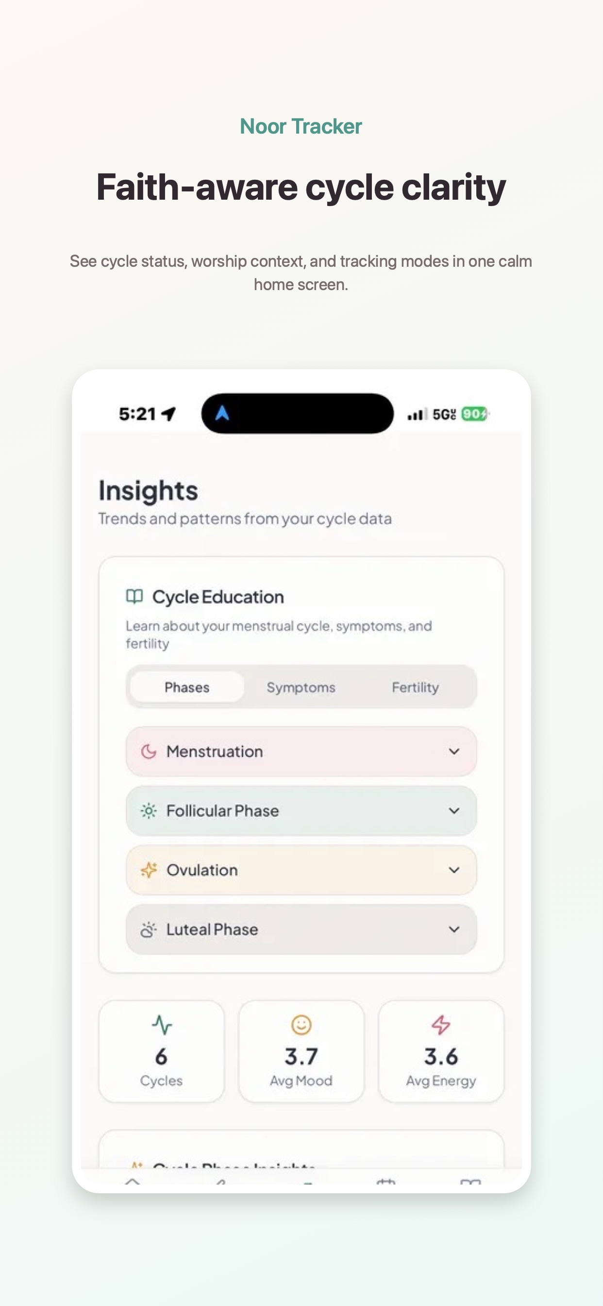 Screenshot 1 of Noor Tracker