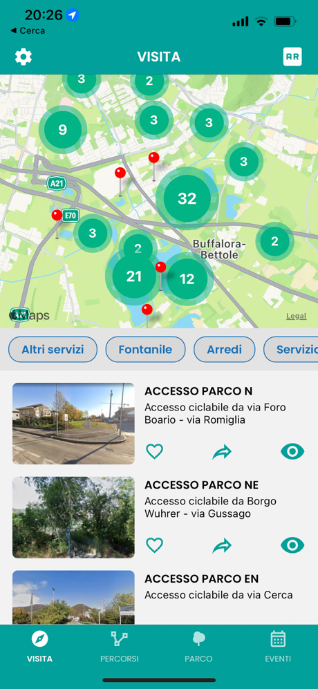 Parco delle Cave BS screenshot 1
