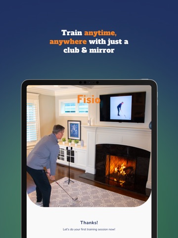 Fisio - Golf Swing Training iPad screenshot