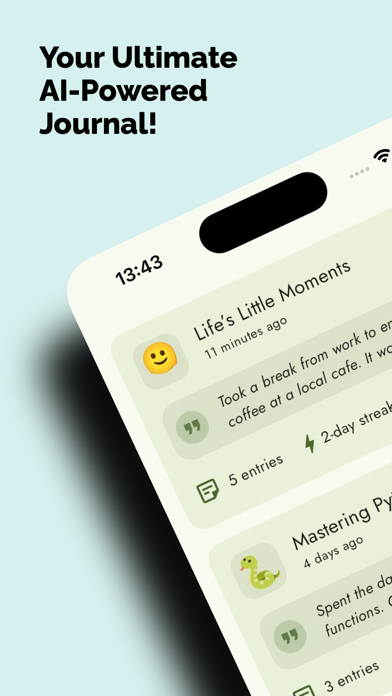 Balbee - AI Journal Screenshot